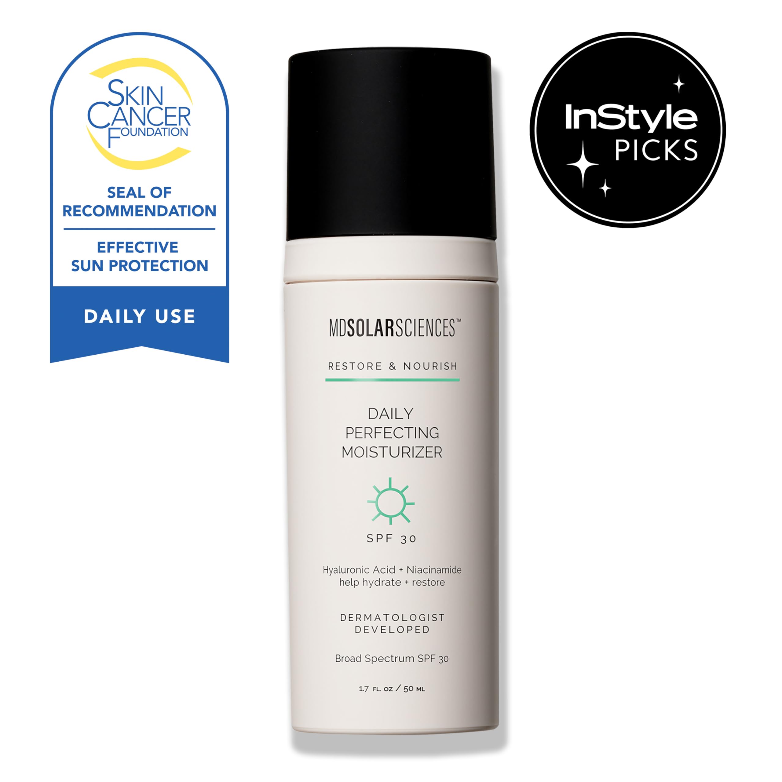 MDSolarSciences crème légère visage SPF30 pour texture fluide et confort