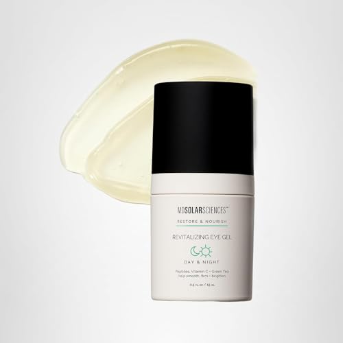 Gel yeux texture légère MDSolarSciences offre un fini soyeux et confortable.