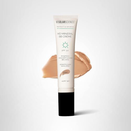 Protection solaire quotidienne avec MDSolarSciences BB Crème SPF 50 respectueuse des récifs.