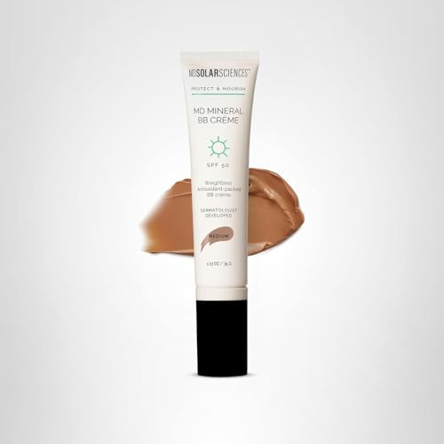 Utilisation quotidienne facile avec la MDSolarSciences BB Crème SPF50.