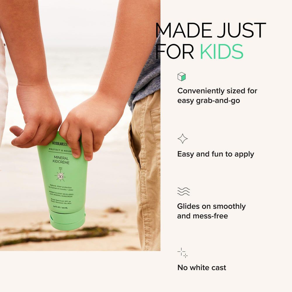 Application simple sur le visage et le corps des enfants