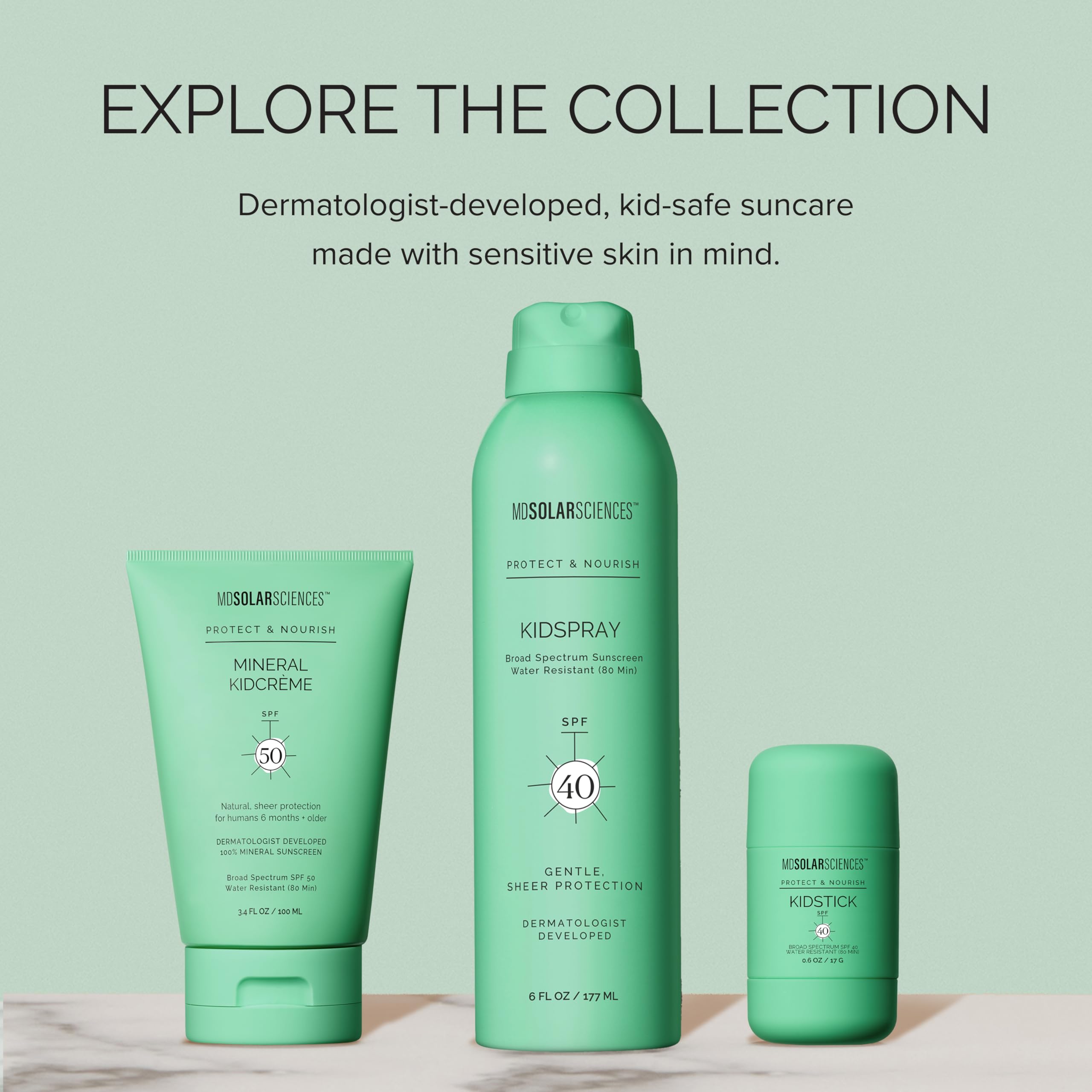 Formule hypoallergénique et sans parfum adaptée à la peau sensible