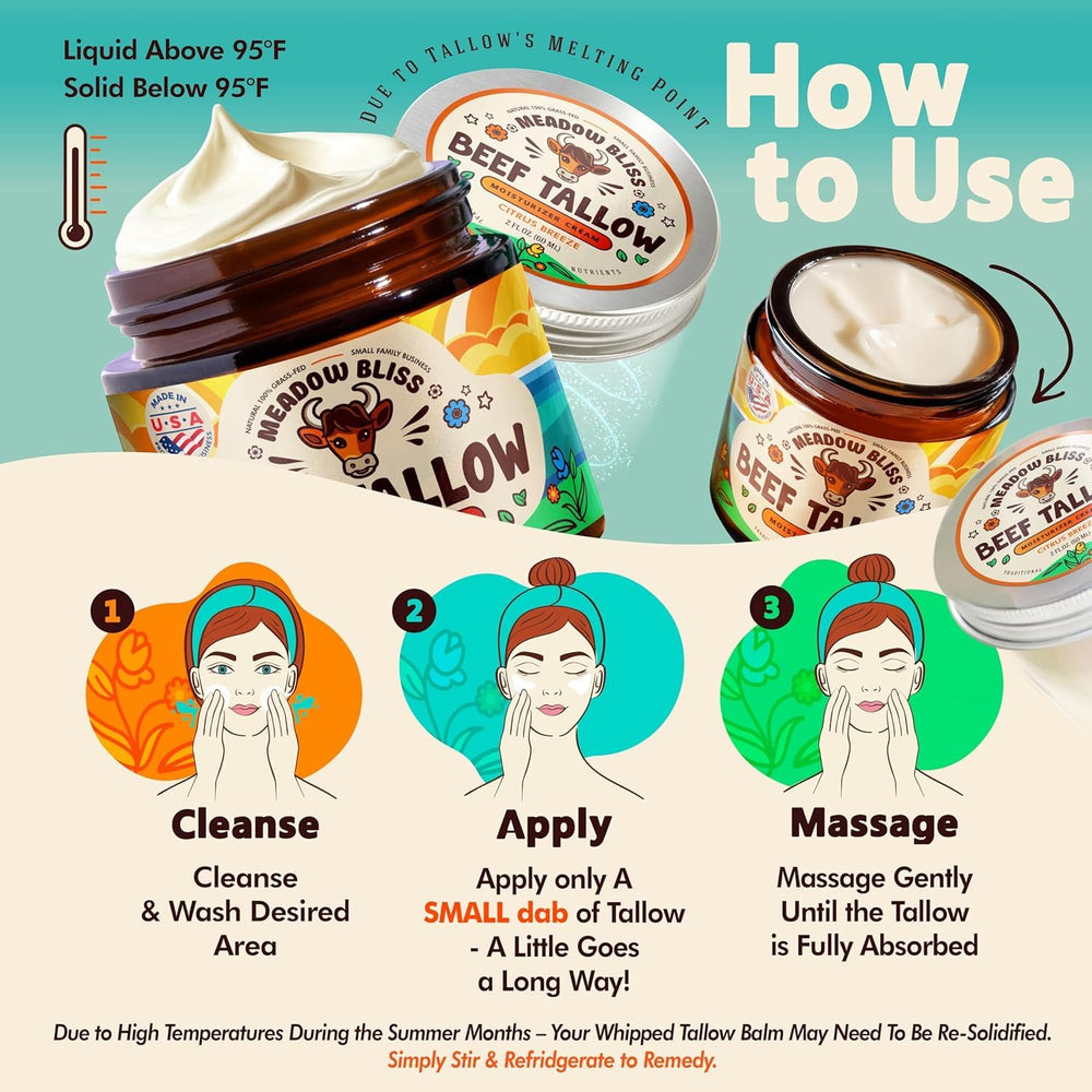 Meadow Bliss: formule légère qui n’obstrue pas les pores.