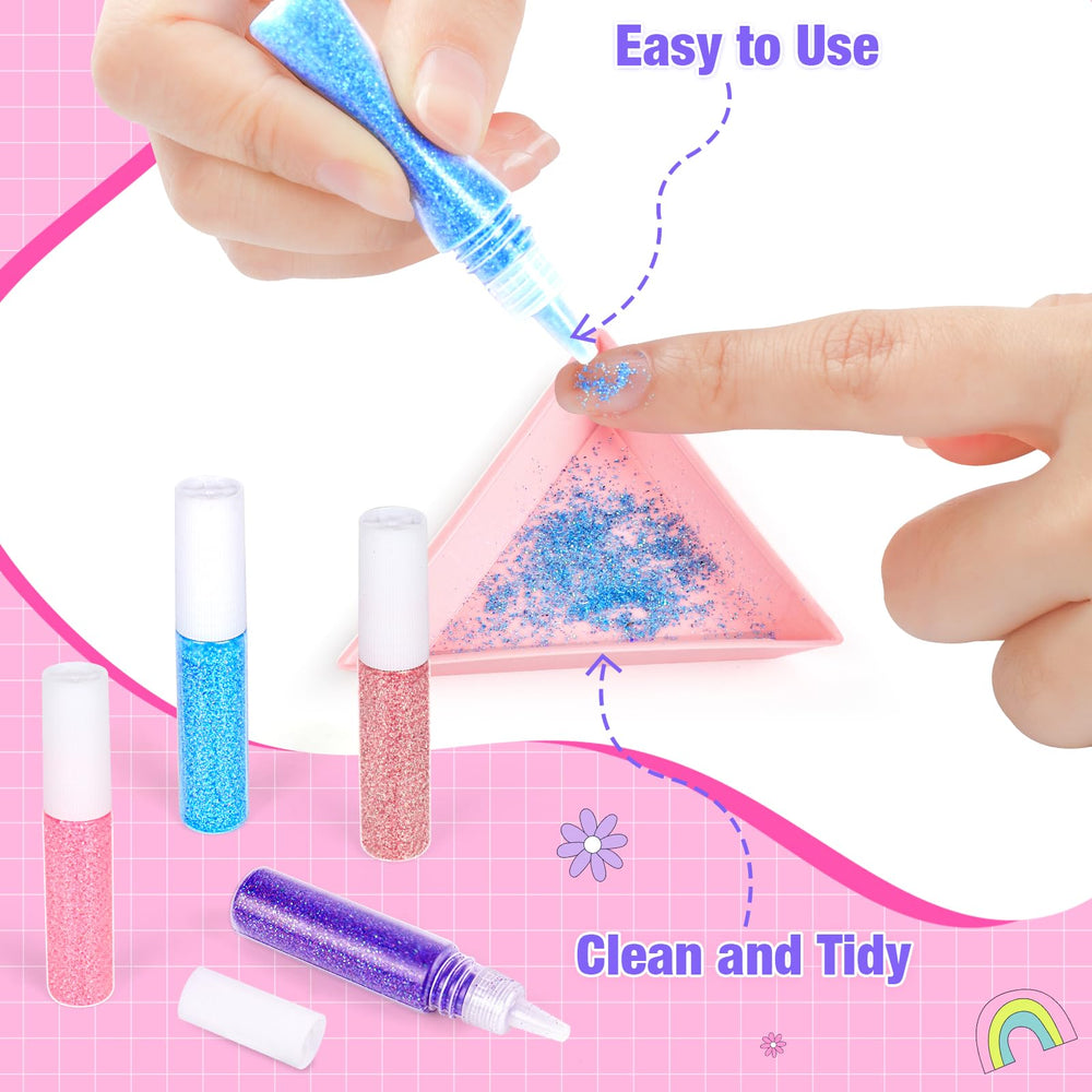 Meaicezli pierres decoratives pour accents sur chaque ongle