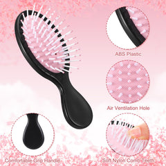 Meanplan mini-brosse-cheveux-noeud blanc idéale sur cheveux mouillés et secs