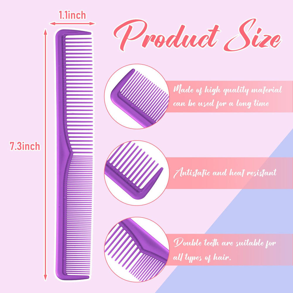 Meanplan peigne carbone dents larges pour démêlage efficace des cheveux épais