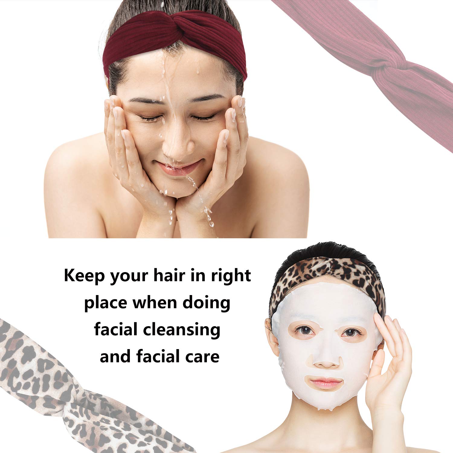 Meartchy bandeaux-cheveux torsade-criss-cross: design tressé pour un style tendance.