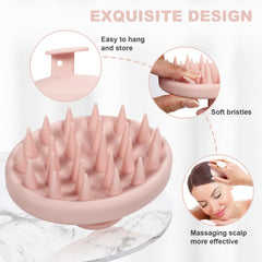 Brosse anti-pellicules Meartchy nettoyant le cuir chevelu