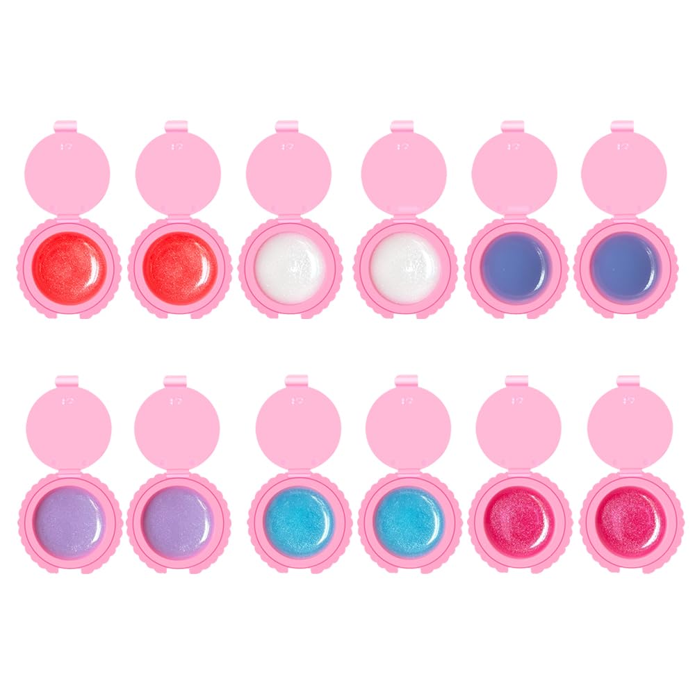 Baume à lèvres cupcake framboise mini Mebtmel, couleur joyeuse et soin doux pour lèvres sensibles.