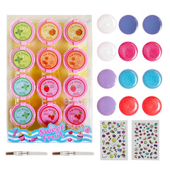 Baume à lèvres cupcake rose mini Mebtmel, hydratation légère pour l'usage quotidien.