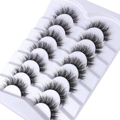 Cils Mebver bande coton flexible, application facile et rapide.