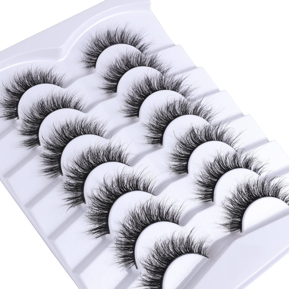 Cils Mebver dens et fluffy, volume naturel et subtil.