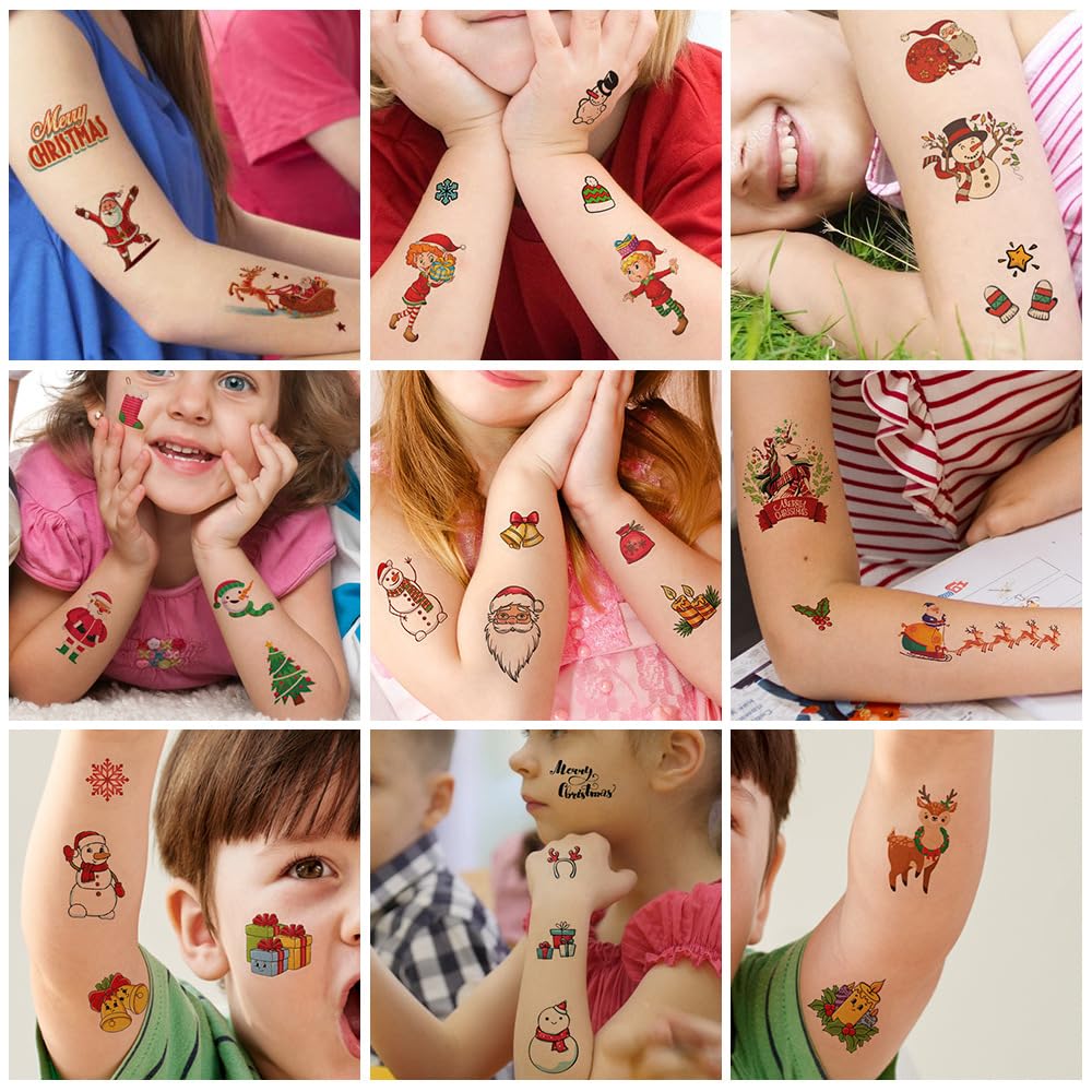 MECOLOUR papier tatouage temporaire imprimable, côté brillant, rendu coloré.