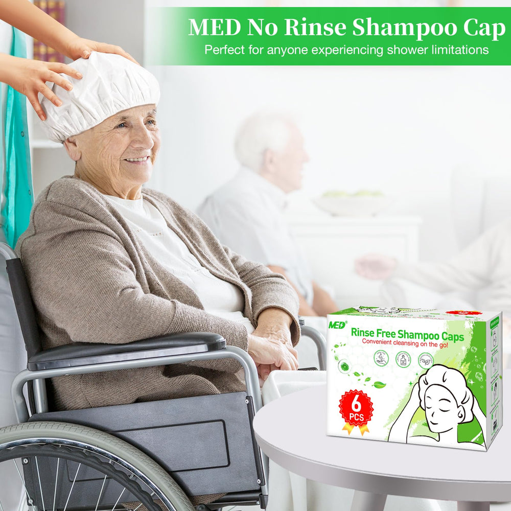MED bonnet apres massage, sechage facile sans rinage.