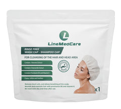 Med-Cover cap micro-ondable: chaleur douce pour confort capillaire