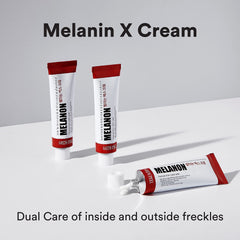 Texture fluide de Medi-Peel Melanon X Cream facilitant l’application