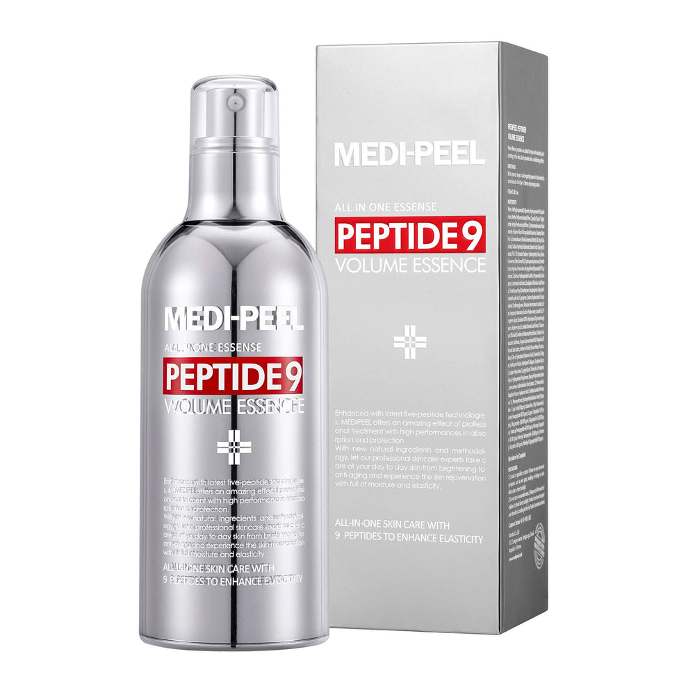 MEDI-PEEL Peptide 9 Volume Essence : Bulles d'oxygène pour une peau lumineuse et revitalisée