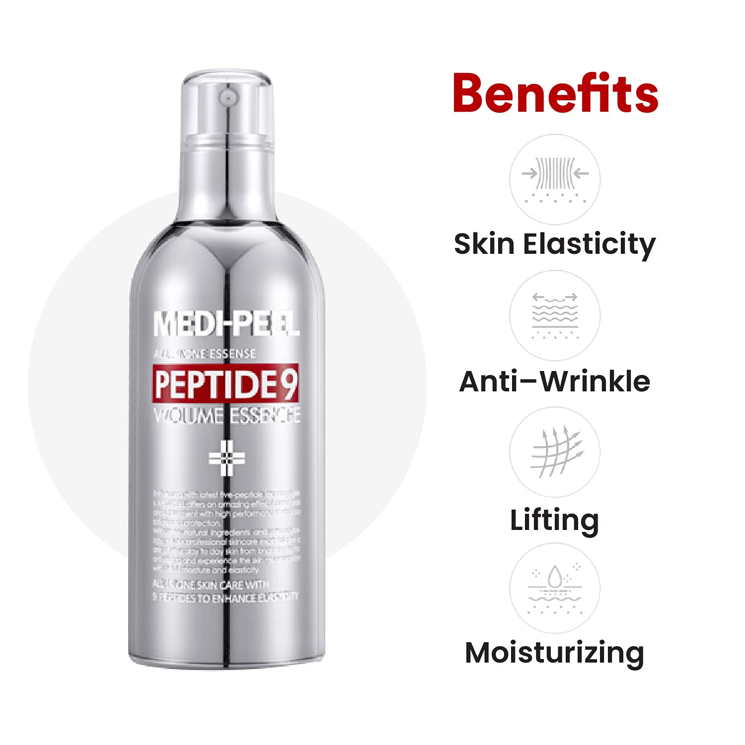 MEDI-PEEL Formule collagène hydrolysé et elastine pour un teint visiblement raffermi