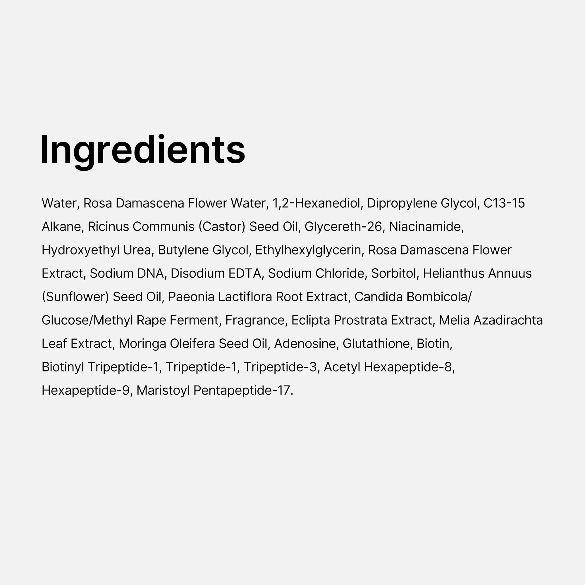 Peptides et collagène : soutien à l’élasticité et à la fermeté.