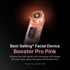 medicube Booster Pro absorption optimisée grâce au verre clair