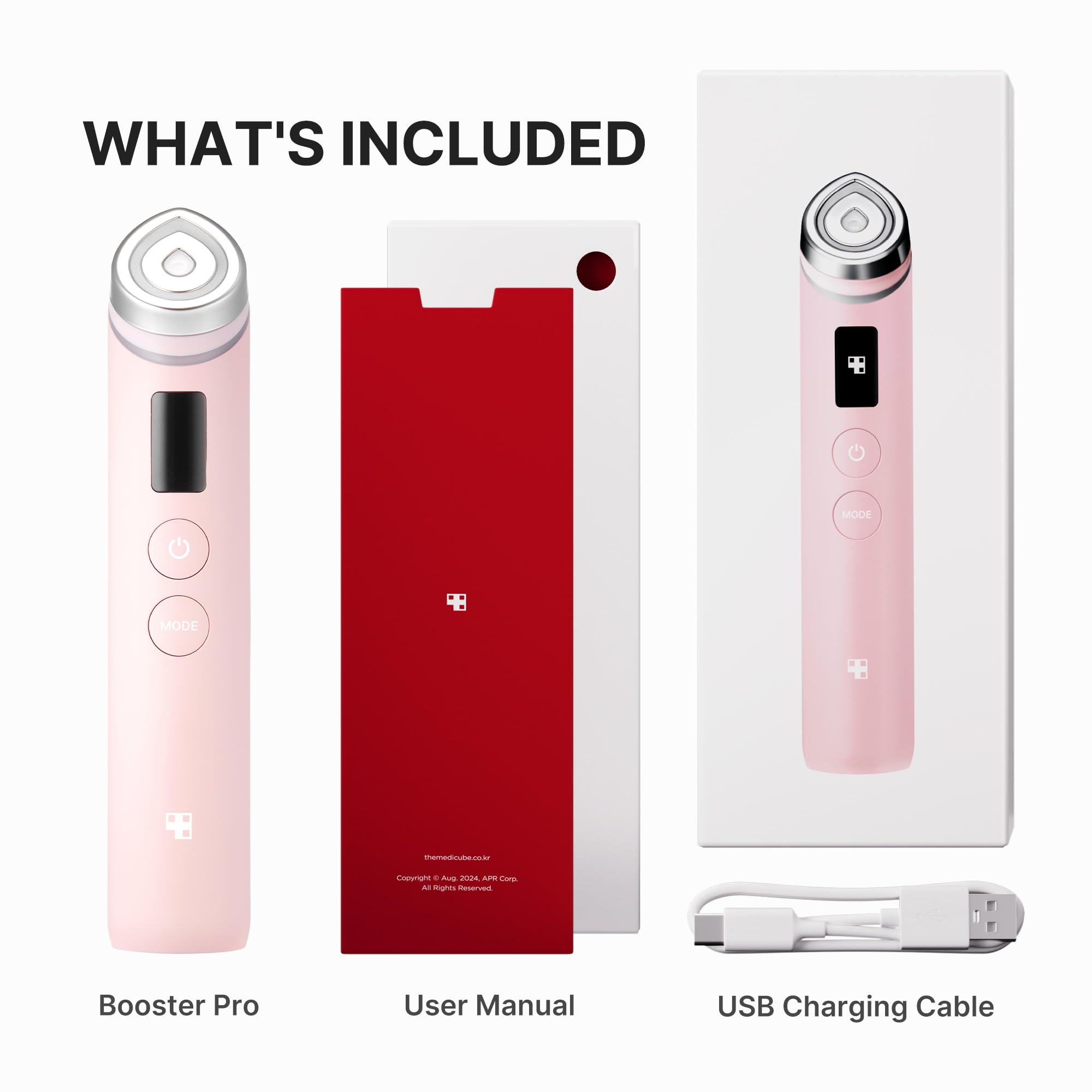 medicube Booster Pro guide d utilisation sans gel pour débutants