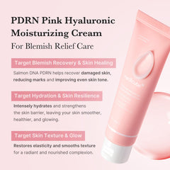 medicube crème hydratante rose, texture légère et absorption rapide pour peau douce.