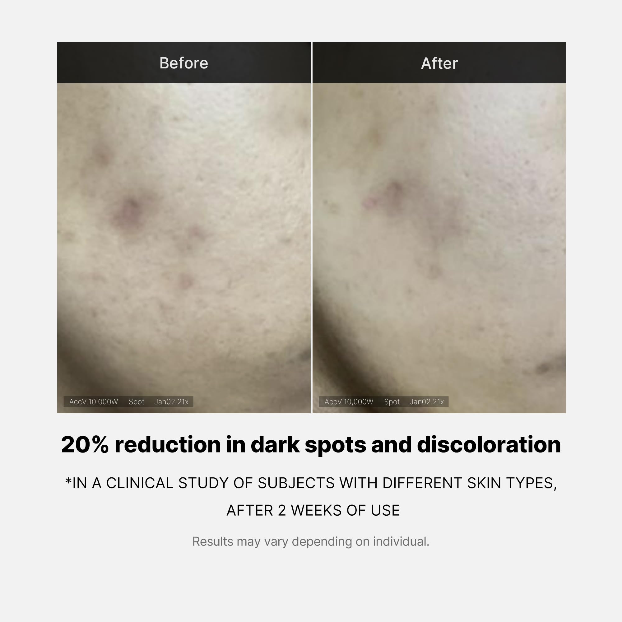 Medicube Deep Vita C Serum – texture aqueuse rapidement absorbée par la peau.