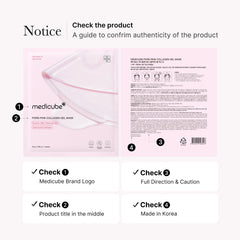 Medicube gel changement couleur : absorption optimale avant application.