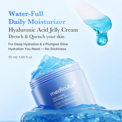 texture gel de medicube Jelly Cream — absorption rapide et fini léger
