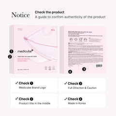 medicube jelly gel mask changement couleur indique absorption optimale.