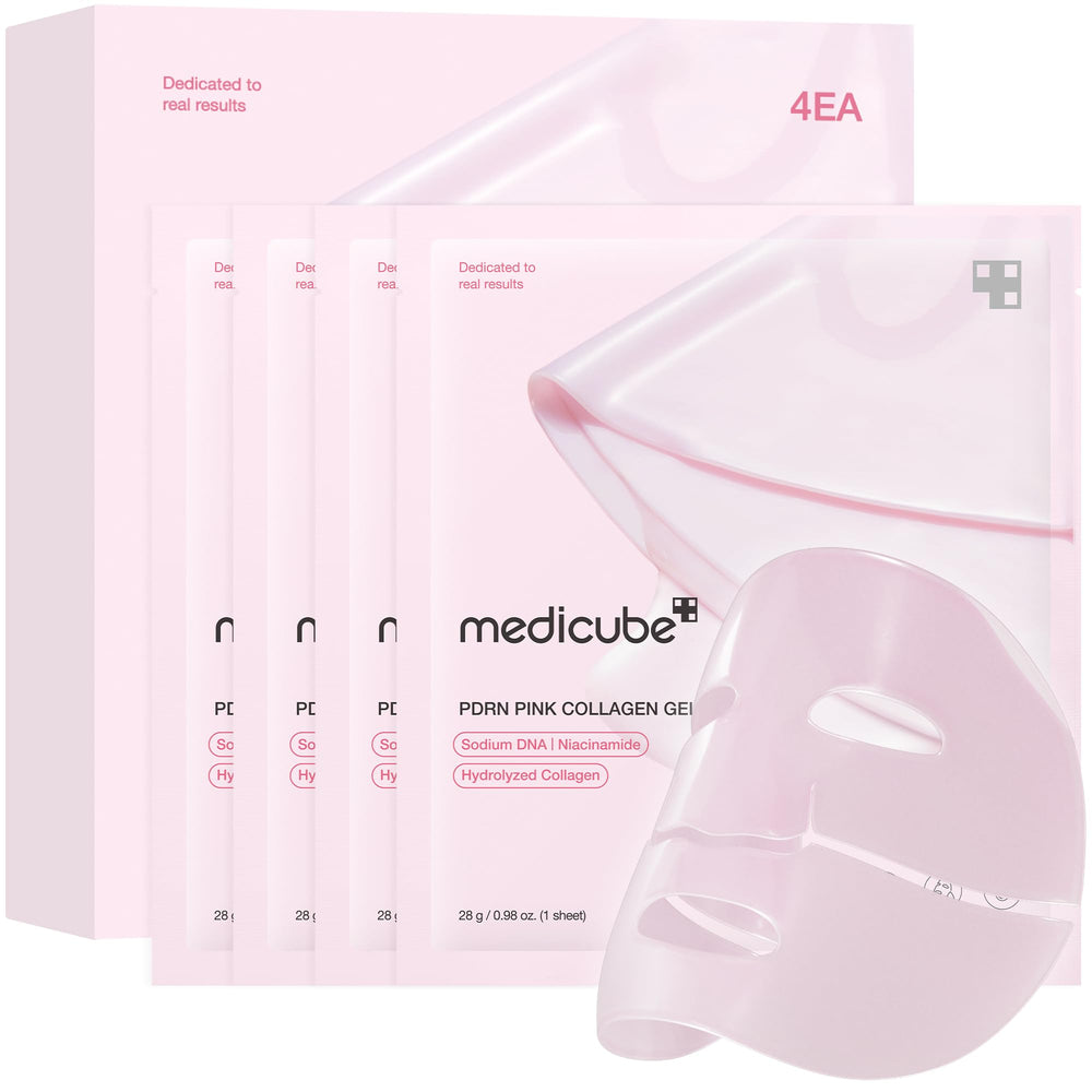 medicube jelly gel mask saumon dna pdrn pour hydratation profonde et éclat.