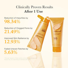 Medicube Kojic Turmeric Cleanser dense foam delivers refreshing cleanse without stripping