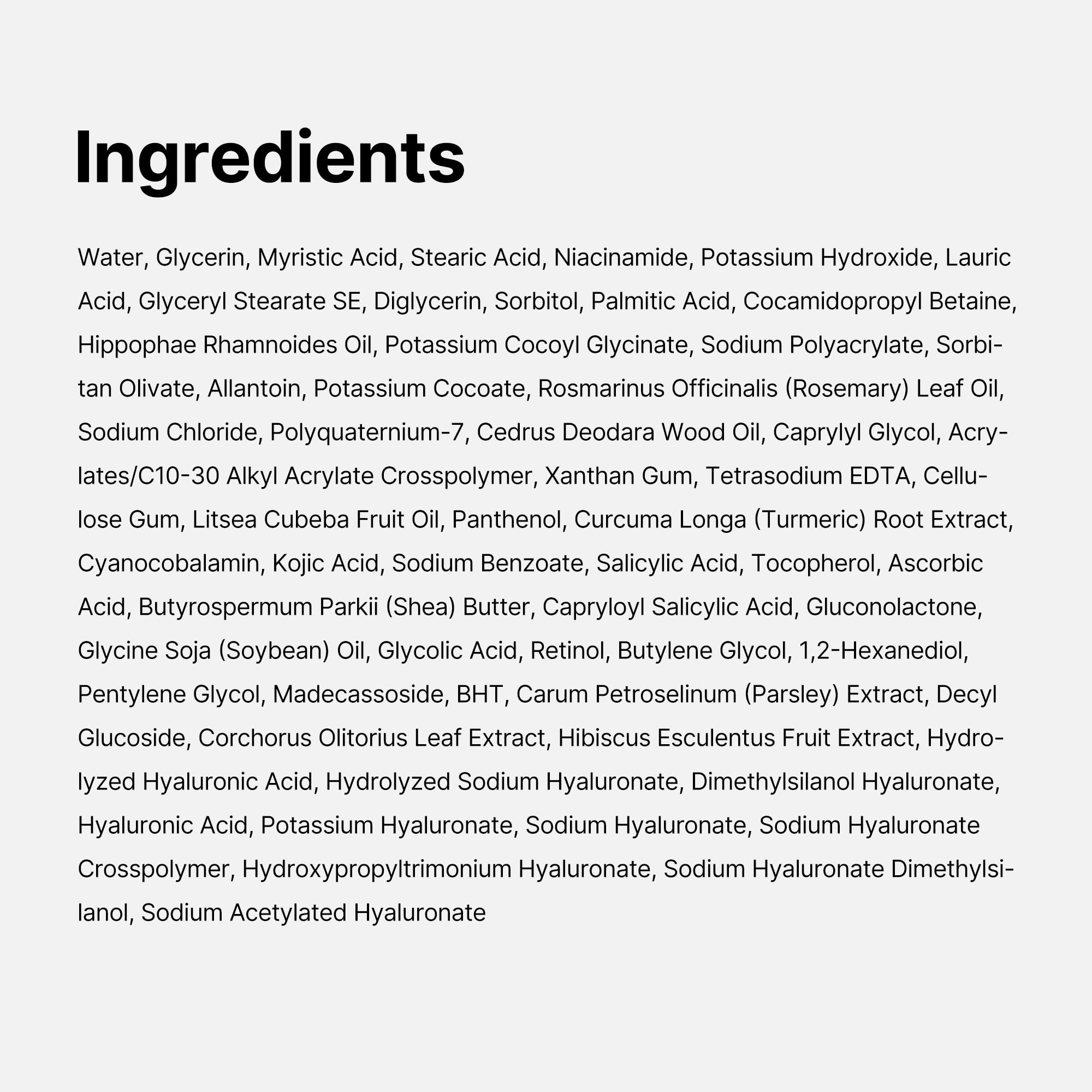 Medicube Kojic Turmeric Cleanser delivers hydrated, soft skin post-wash