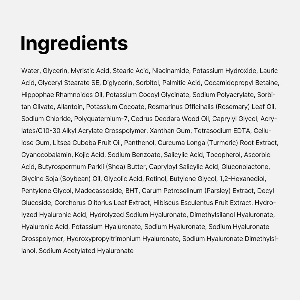 Medicube Kojic Turmeric Cleanser delivers hydrated, soft skin post-wash