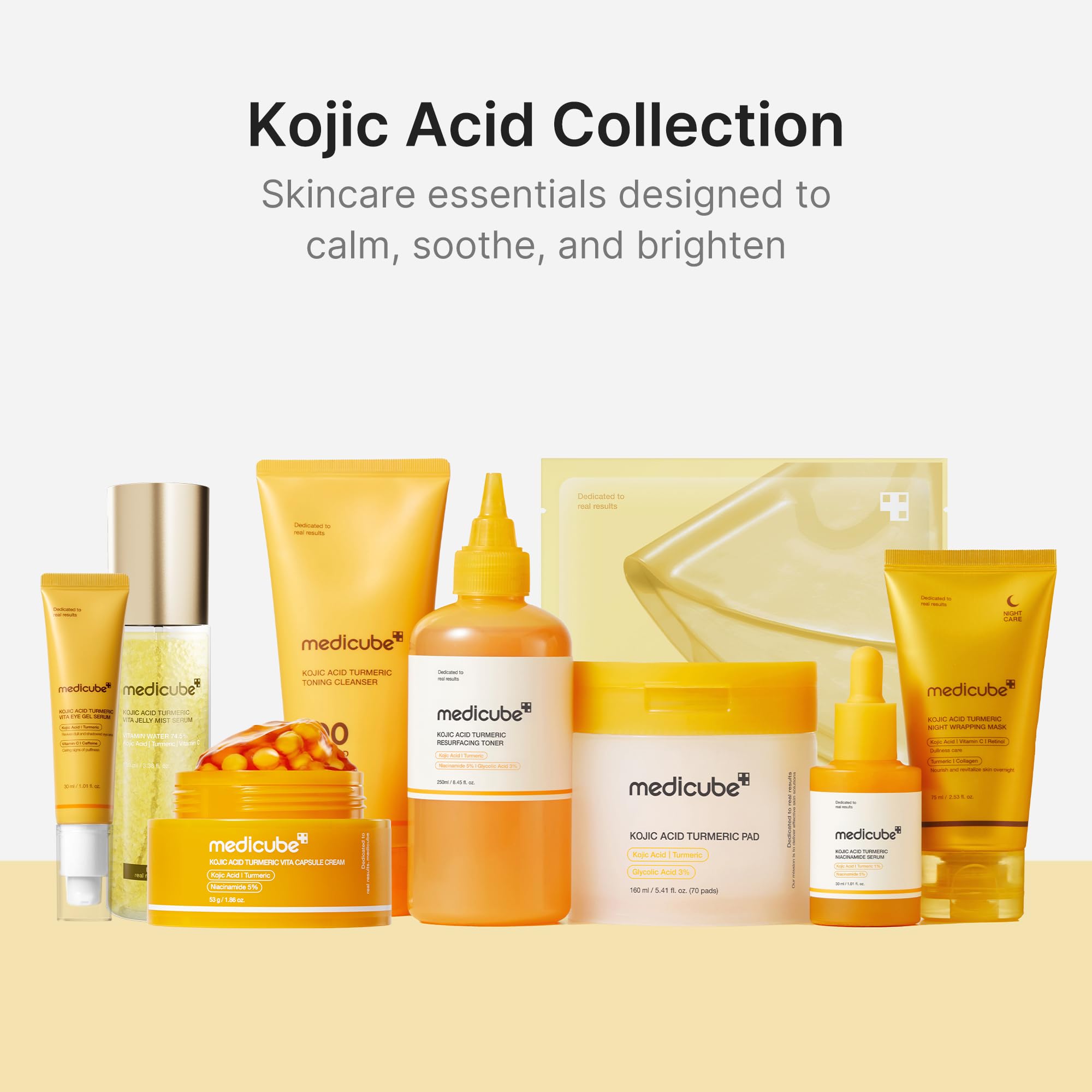 medicube masque enveloppant brillance-immediate: éclat visible au réveil