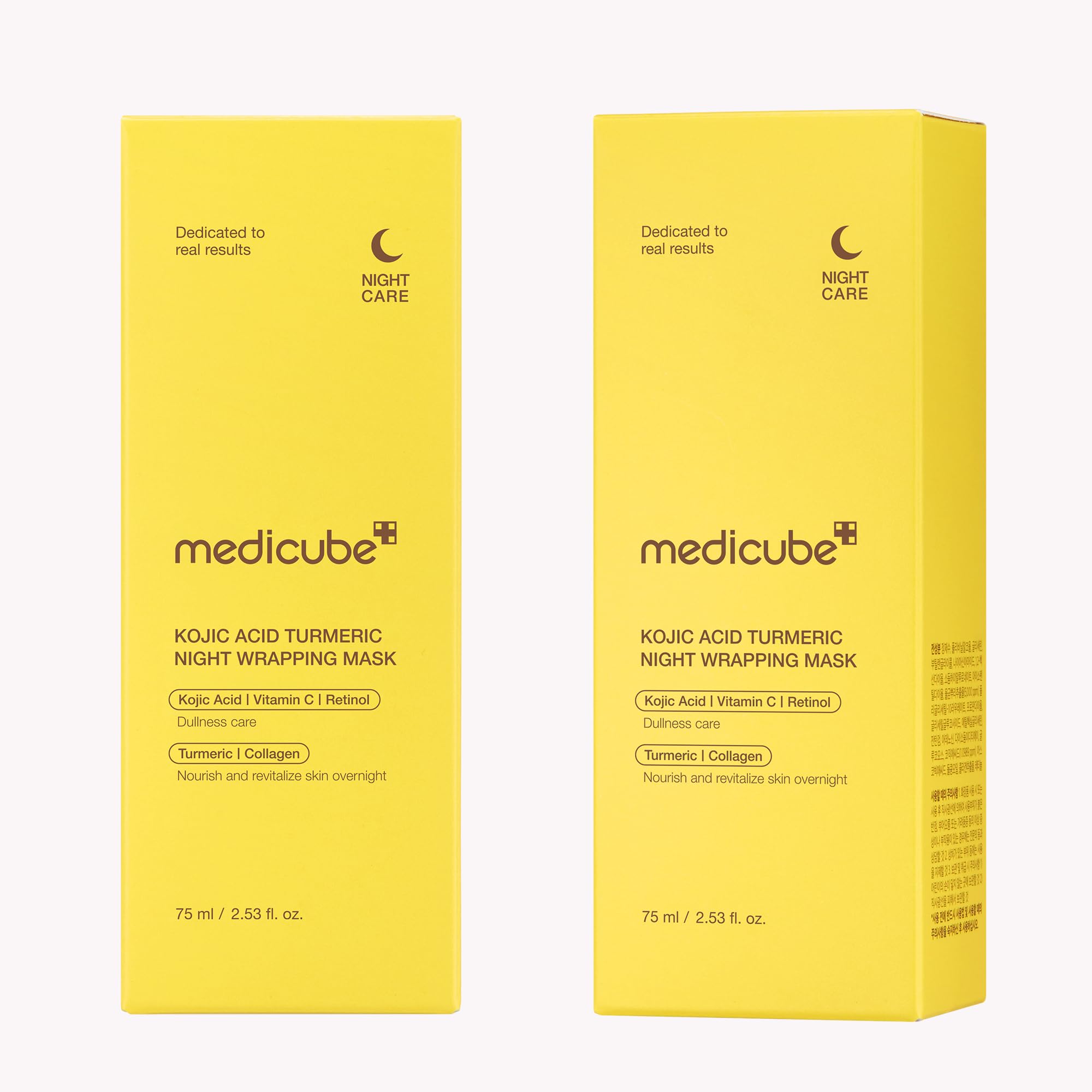 medicube masque enveloppant resultats-cliniques: améliorations observées selon les tests