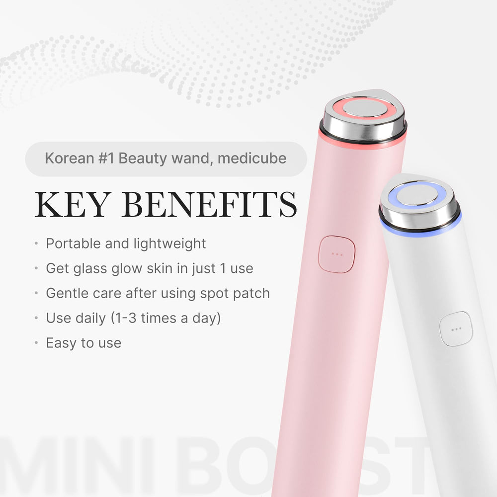 Medicube Mini Booster Pro White – teint lumineux et éclat naturel