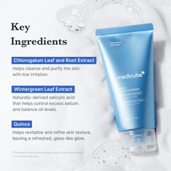 Medicube Nettoyant Moussant – contrôle possible du sébum sans agresser la peau.
