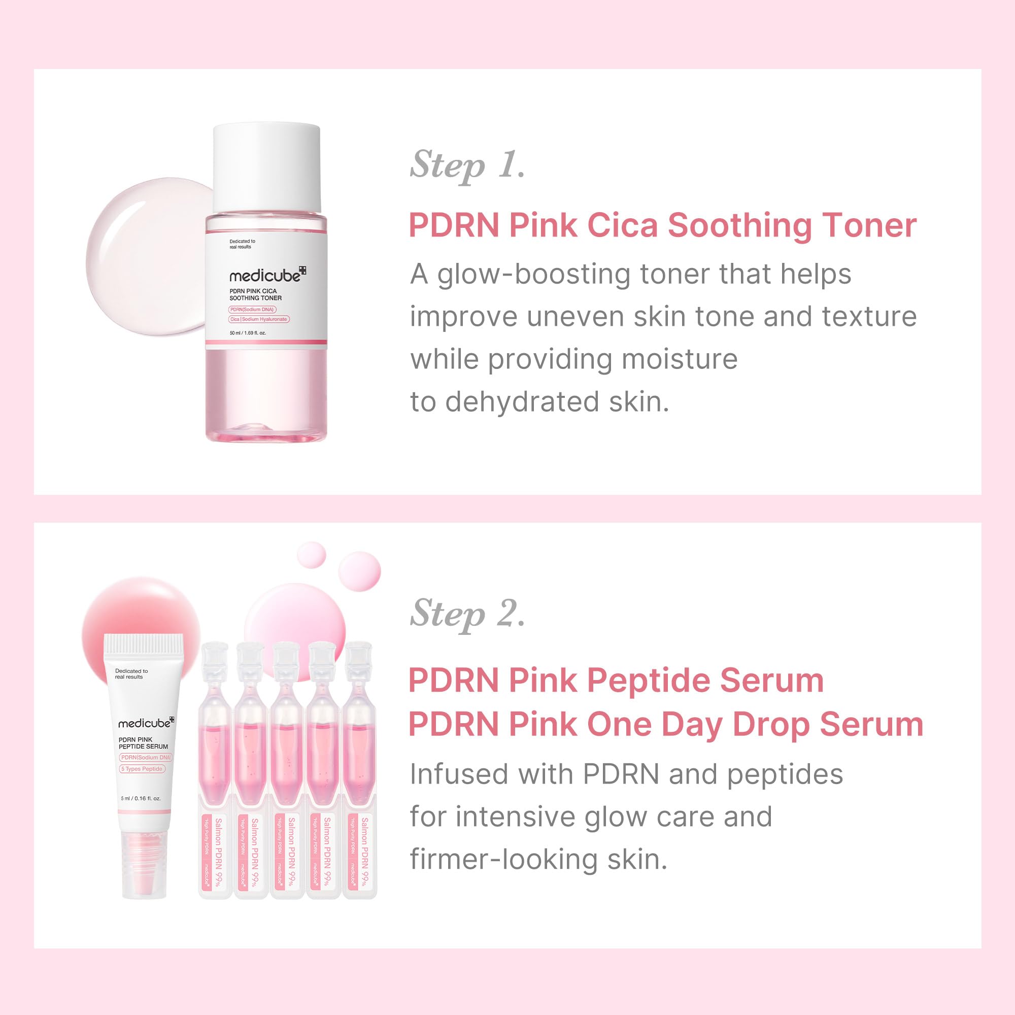Medicube PDRN capsule cream firms and plumps to create a healthy glow.