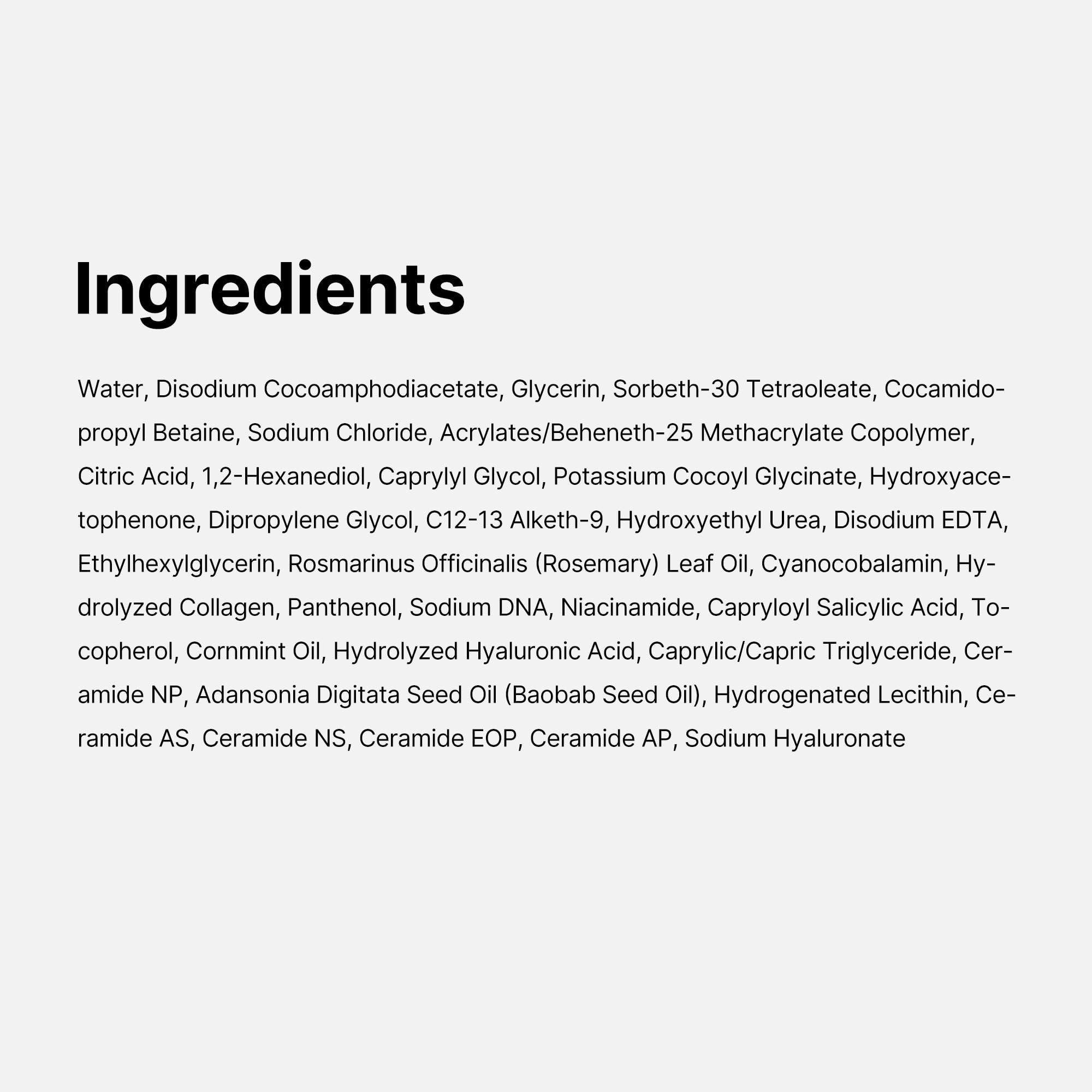 Medicube PDRN – pH-doux convient à tous les types de peau pour un usage quotidien