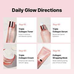 Medicube Peau-de-Verre Crème Mini: lissage des ridules et pores plus fermes.
