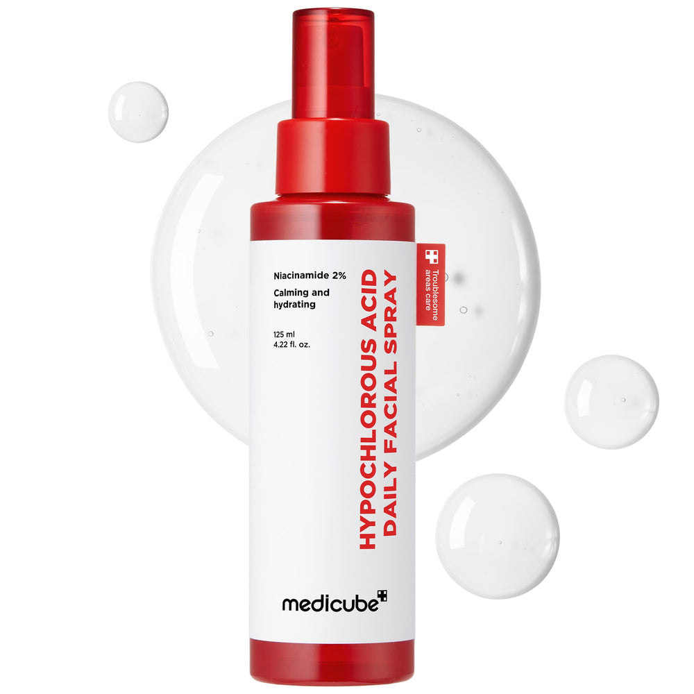 Medicube Power Soothing Spray bottle ready for daily use on all skin types.