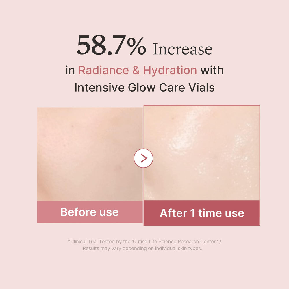 Dose unique du sérum rose, pratique et stable pour chaque application.