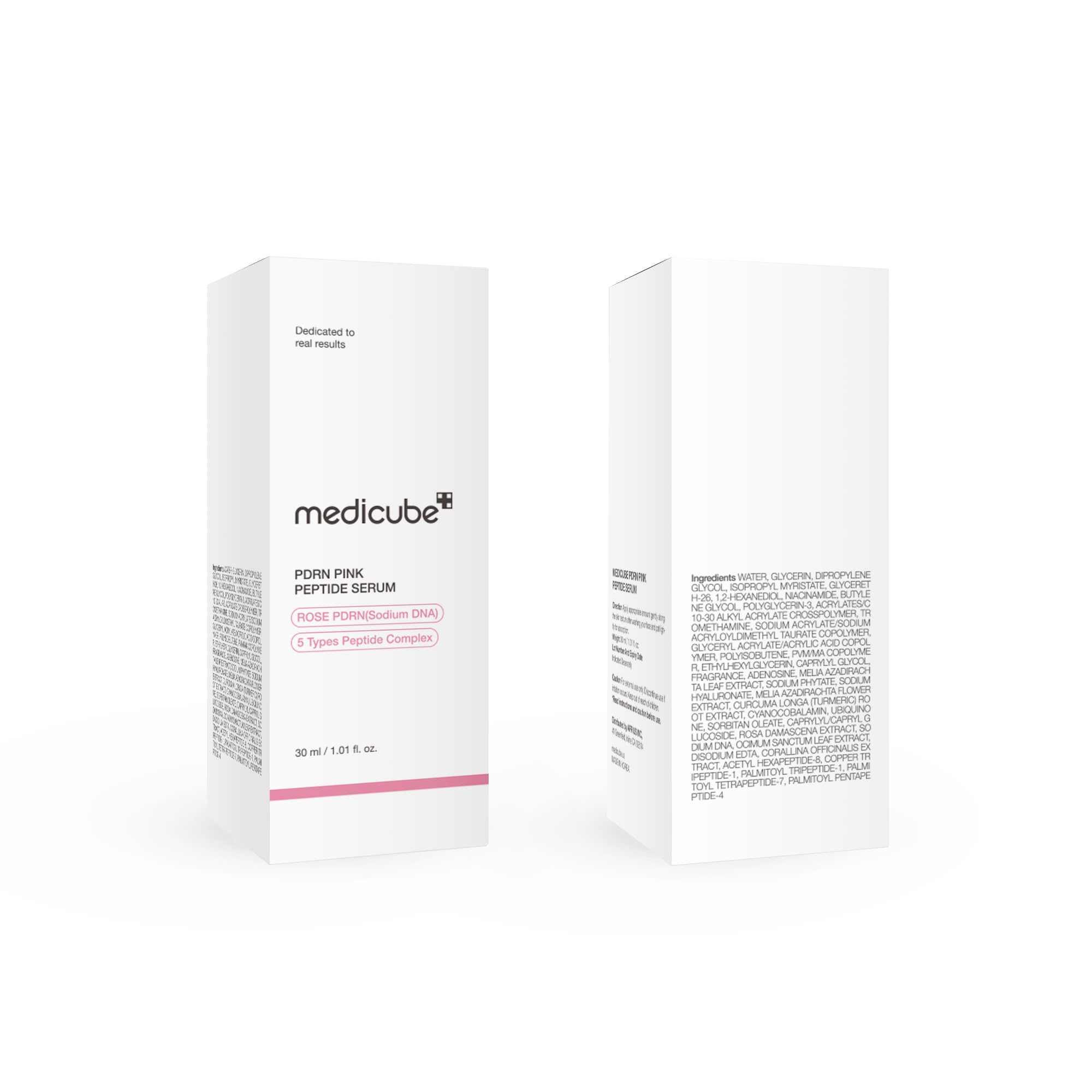 Glow naturel après utilisation du medicube Rose PDRN.