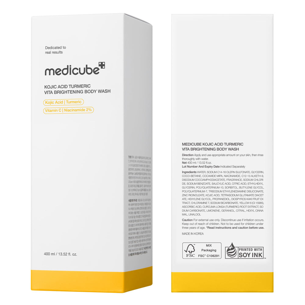 Medicube soin corps micro-gel enveloppant et hydratant.