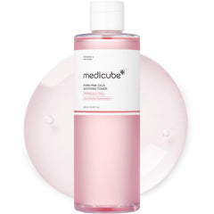 Medicube Tonique PDRN Salmon DNA, flacon clair, hydratation légère et revitalisante.