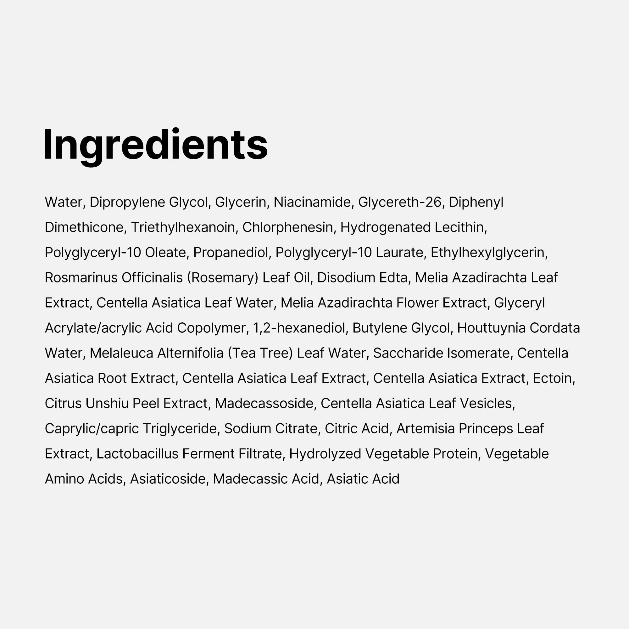 Medicube usage quotidien doux pour tous les types de peau.