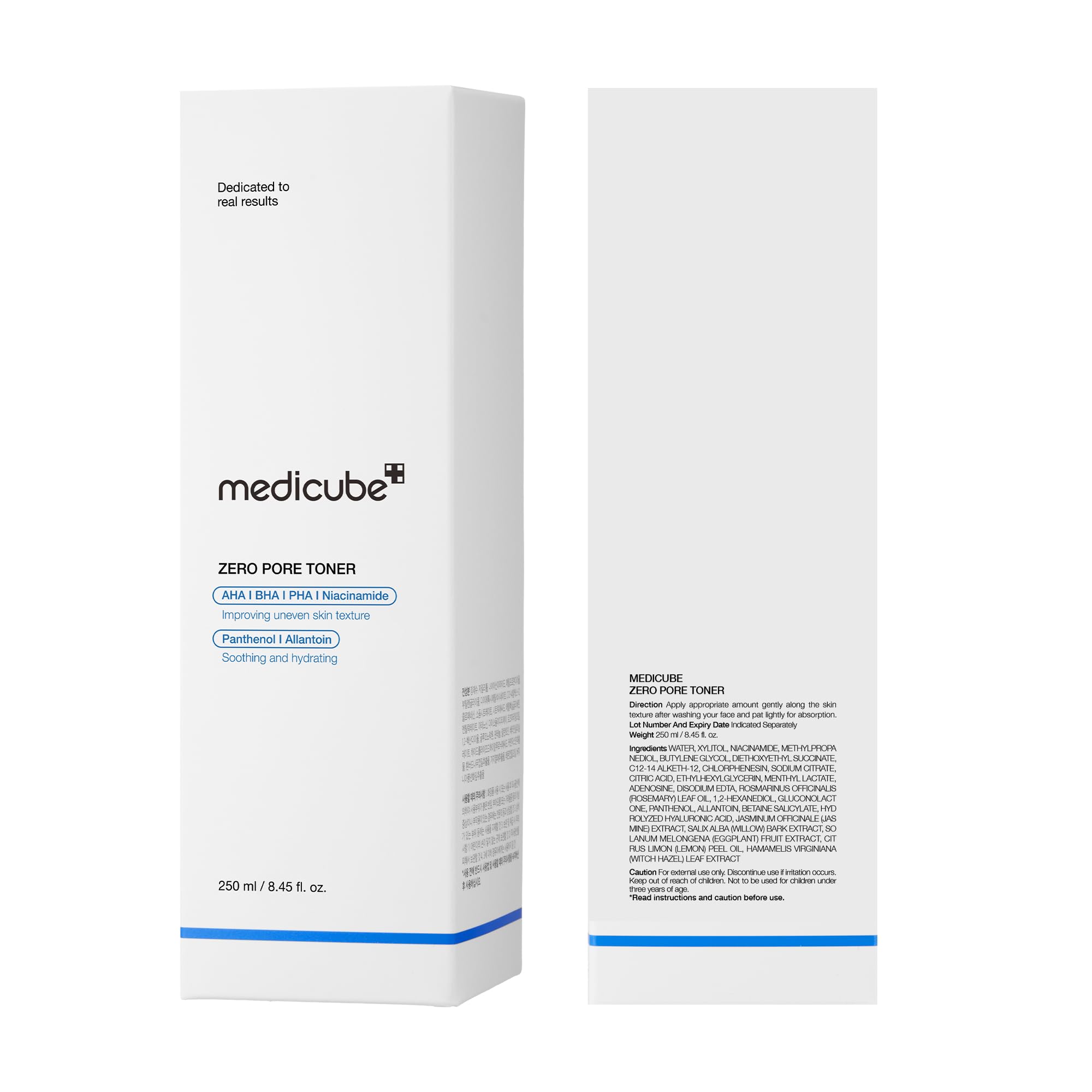 Medicube Zero Pore Toner — pores plus nets et peau plus hydratée.