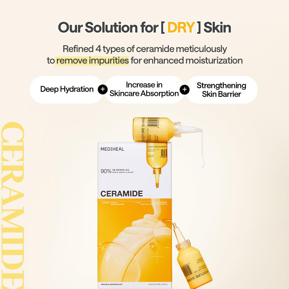 Mediheal application rapide et agréable du masque.