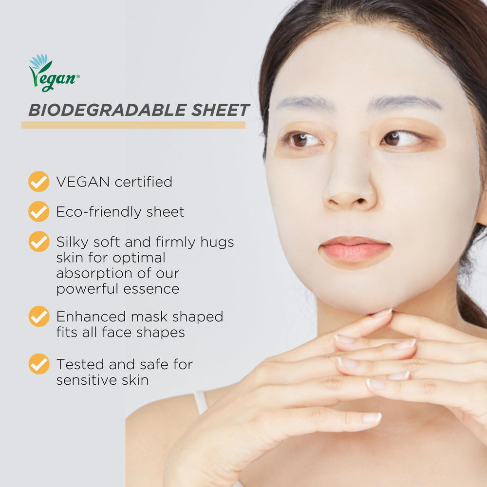 Mediheal EGT Ampoule Masque Visage 10 Feuilles – essence hydratante qui pénètre rapidement.